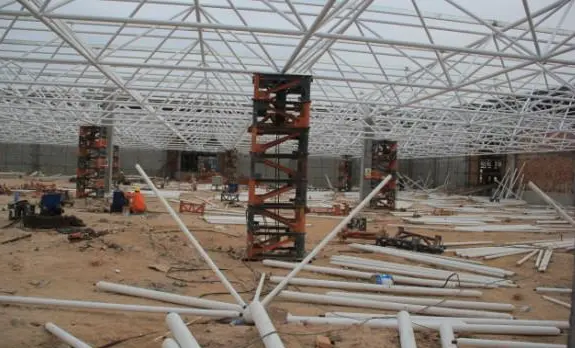 安徽盘点钢结构网架装配的步履和相关关注变乱