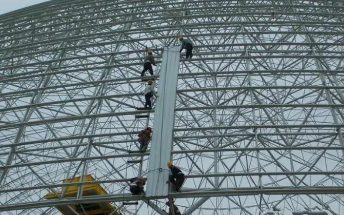 安徽网架装配好以后应当留神哪八项验收事件